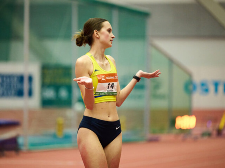 Tereza Vlková 2. v dálce a 3. v trojskoku